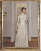 Fernand Khnopff Portrait of Marguerite Khnopff Spain oil painting artist